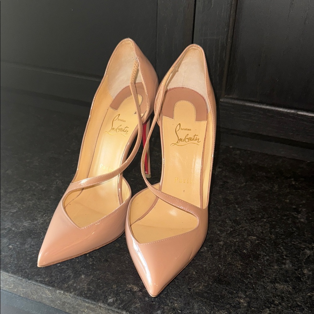 Christian Louboutin Blush Pink Nude Heels